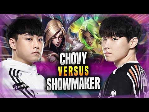 CHOVY vs SHOWMAKER! - GEN Chovy Plays Zeri MID vs DK ShowMaker Kai'sa! | Season 2022