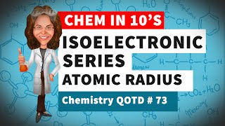 Isoelectronic Series Atomic Radius