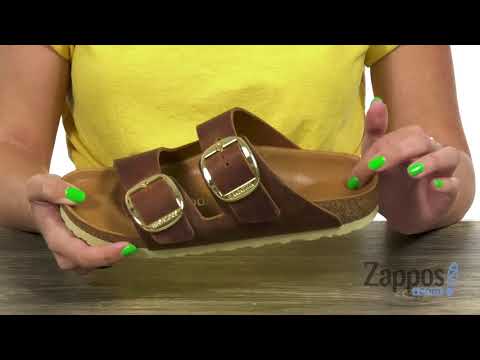 birkenstock arizona big buckle brown