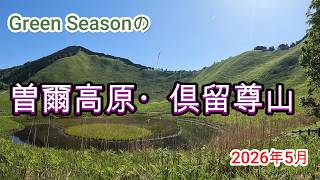 奈良 グリーンシーズンの 曽爾高原 倶留尊山 2026年5月
