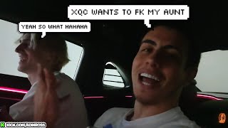 Konvy Presses xQc to Stop talking about his Aunt