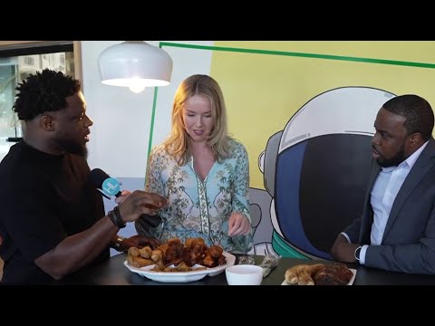 🍗 Tasting West African Street Food in Houston! 💚🤍💚