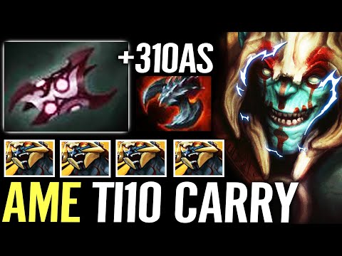 🔥 AME Huskar CARRY — New Hero Practice for Ti10 Armlet Toggle + Satanic WTF Imba Dota 2 Pro