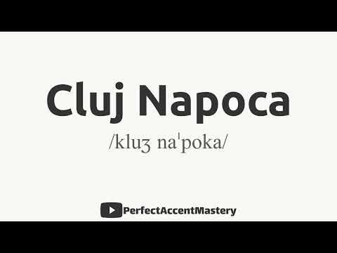 How to Pronounce CLUJ NAPOCA | City Name | IPL | Definition | Perfect Accent Mastery