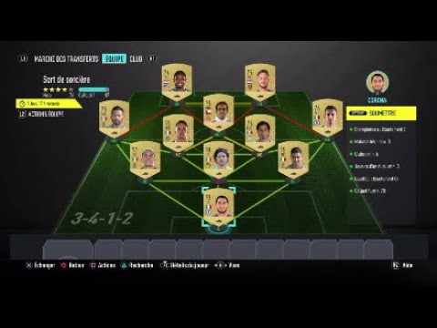 FIFA20 SBC / DCE LIVE - SORT DE SORCIÈRE - SOLUTION PAS CHER