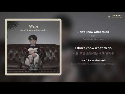 N'oa - Don't know what to do | 가사 (Lyrics)
