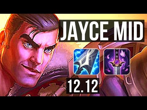 JAYCE vs VIKTOR (MID) | 10/1/3, 800+ games, 1.4M mastery | KR Master | 12.12