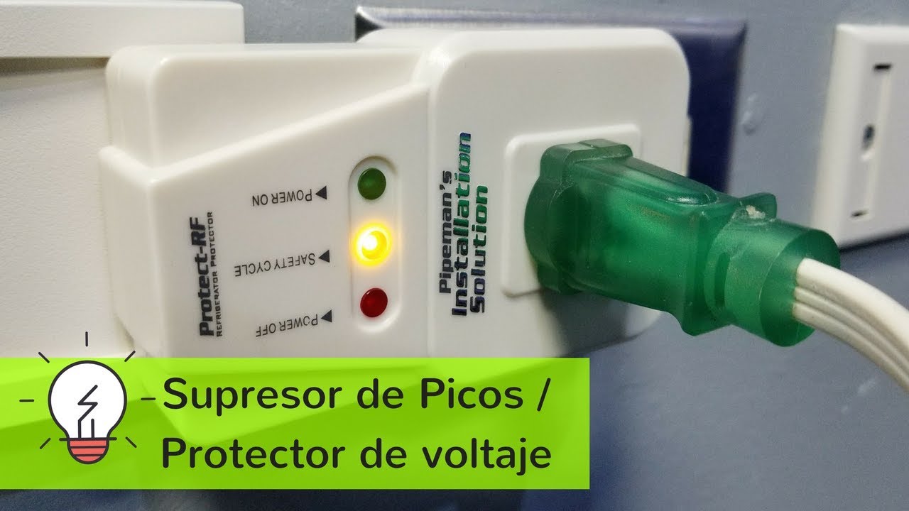 Protege tus equipos electrónicos con estos Reguladores de Voltaje / Supresor de picos