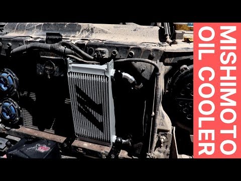 Mishimoto Transmission Oil Cooler Kit for Jeep JK