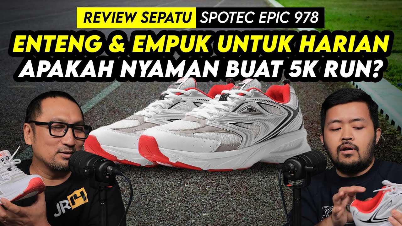 Running Shoes Ringan Ini Kami Tes Ikut 5K Run! REVIEW Spotec Epic 978