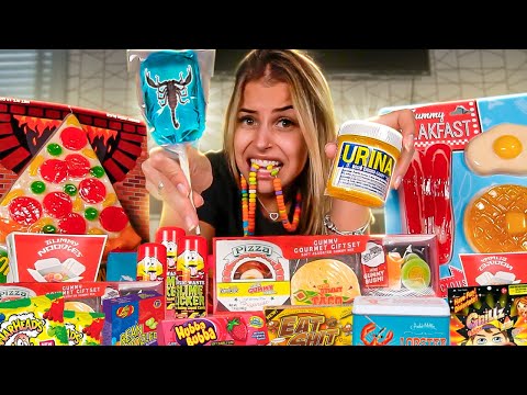 EXPERIMENTANDO OS DOCES MAIS BIZARROS DOS EUA!!