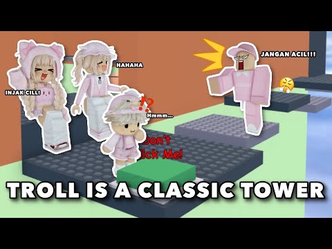 KITA BERTIGA AKAN MEMBANTAI BANG TOBA DI TOWER INI‼️🤣  @Acilpinkyboy @tobacraps Roblox Indonesia