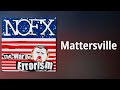 NOFX // Mattersville