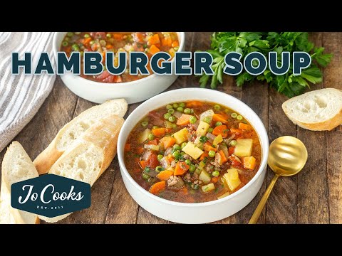 Hamburger Soup Recipe, The Easy Way | JoCooks.com