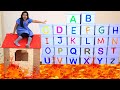 शफ़ा ने ABC इंग्लिश अल्फ़ाबेट सीखा