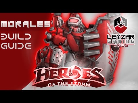 Heroes of the Storm (Gameplay) - Lt. Morales Complete Build Guide (HotS Hero Review)