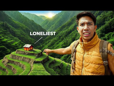 Overnight sa Loneliest House Sa Gitna ng RICE TERRACES | Ep.2