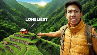 Overnight sa Loneliest House Sa Gitna ng RICE TERRACES | Ep.2