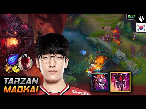 Tarzan Jungle Maokai Build Imperial Mandate Phase Rush - LOL KR 13.3
