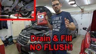 Honda Odyssey Hard Shifting Fix It With a Proper Drain & Fill (Dipstick Procedure Explained)