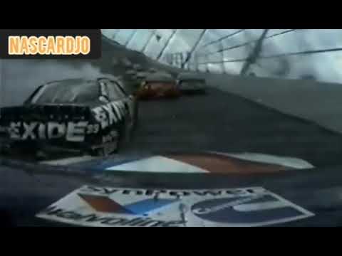 NASCAR CRASH AT DAYTONA500 IN 1999