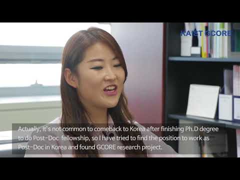 KAIST GCORE Post Doc interview