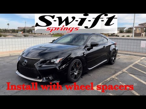 How to Install Swift Lowering Springs on a Lexus RCF