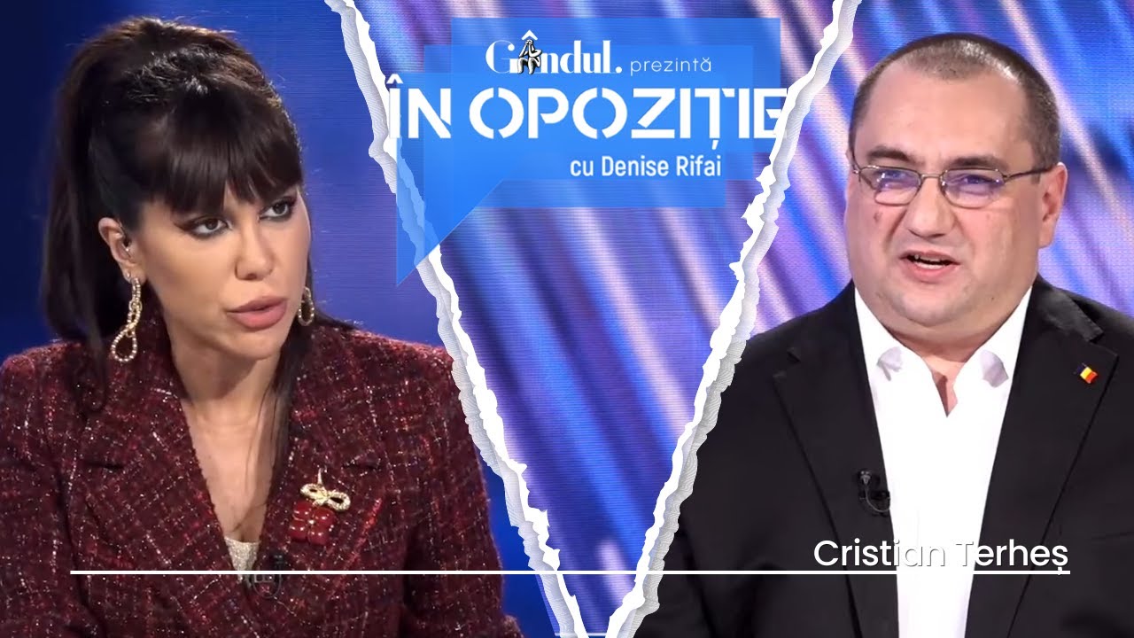 În Opoziție cu Denise Rifai - Invitat: Cristian Terheș: "Sondajele mă dau la 3,5%"