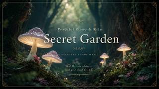 1HR - Secret Garden 'Sometimes When it Rains' 🎹☔️ Piano &amp; Rain l Beautiful Piano Music for Relaxing