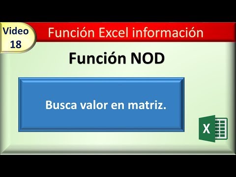 18 funcion excel informacion: NOD