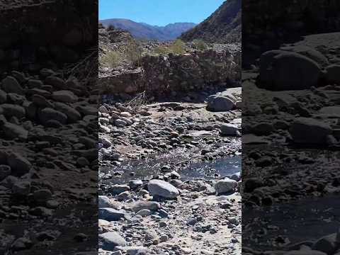 Río Bolsón, frente al Complejo Termal Villa Vil Catamarca #viajes#rio#montaña#termas #norteargentino