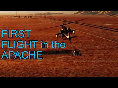AH-64D Apache: Literally My First Flight #DCS #AH64D #Apache
