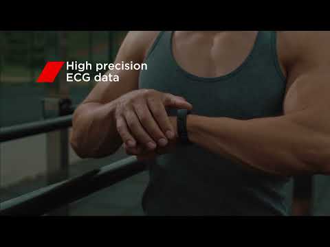 Išmanioji apyrankė Canyon Smart Band SB-75, Juodos spalvos video