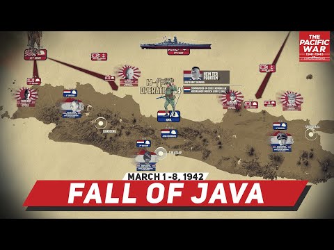 Fall of Java - Pacific War #15 Animated DOCUMENTARY
