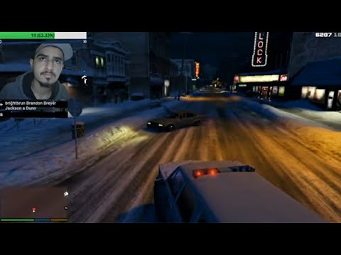 GTA LSPDFR Playing As A Police Officer In North Yankton!!!