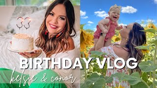 VLOG | My Birthday & Behind the Scenes Photoshoot | Nursery Updates | Prepping for Layla's Birthday
