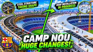 Camp Nou Construction Update 2026 – Huge Progress Revealed!