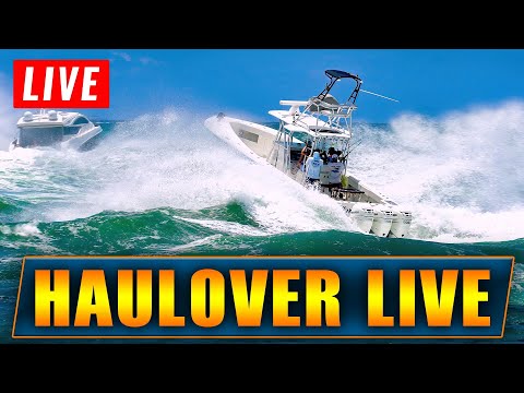 HAULOVER INLET LIVESTREAM WITH WAVY BOATS ! | HAULOVER BOATS