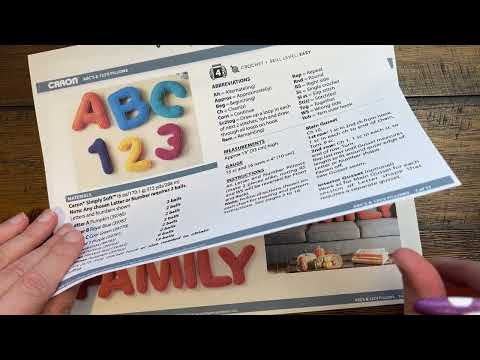 Free Course Learn How to Crochet Easy Alphabet and Numbers Pillows