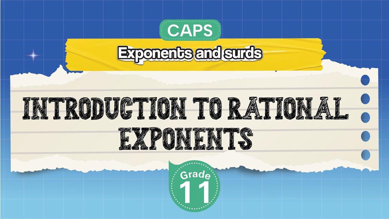 [GRADE 11] Introduction to Rational Exponents