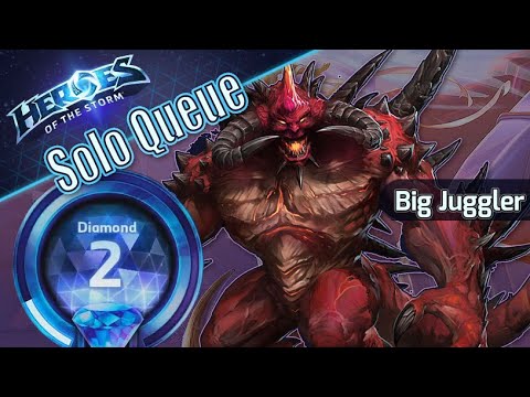 Big Juggler - Diablo HotS Solo Queue Diamond Storm League (Livestream)