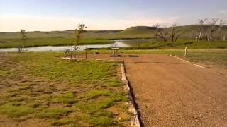 preview picture of video 'A perfect morning at Horse Thief Reservoir'