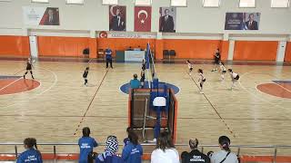 LodosSpor  - Eczacıbaşı  K Voleybol Maçi full 1. Set