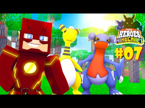 DIA DE TREINAMENTO EVOLUINDO POKÉMON | Minecraft POKÉHEROES #07