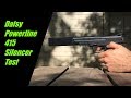Daisy Powerline 415 Silencer Test