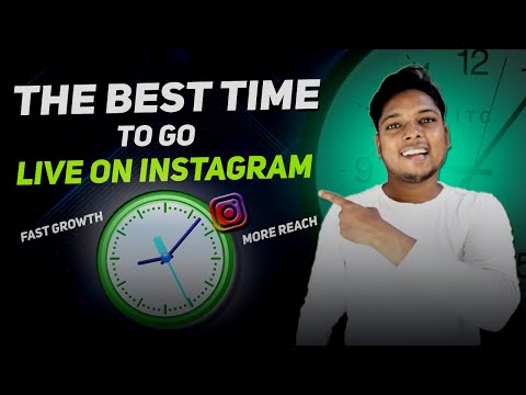 The Best Time to Go Live on Instagram !🔥 How to Maximize Your Instagram Live Performance ?