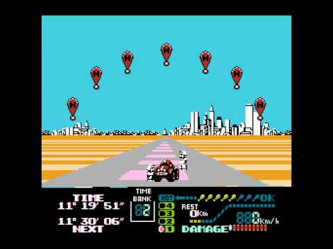 "Famicom Grand Prix II - 3D Hot Rally" Music : 7 - Goal In