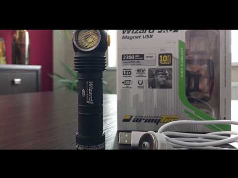 Armytek Wizard Pro Mag Usb Cool White 1800 Otf Lumens