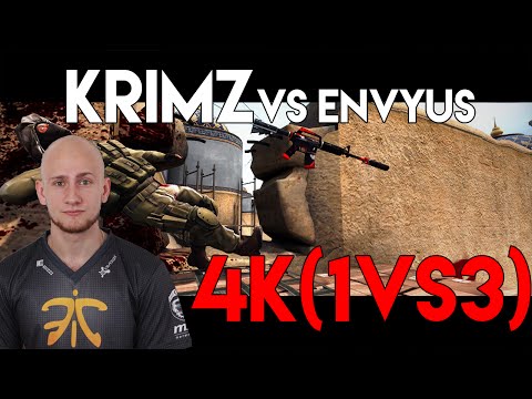 KRIMZ vs. EnVyUs - 4K (1vs3 clutch) @ ESL One Cologne 2015