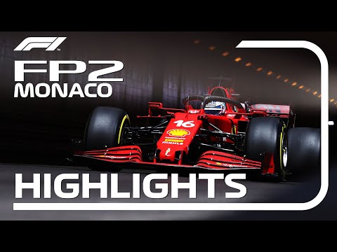 ルクレールが1番手 F1モナコGP フリー走行2のハイライト動画